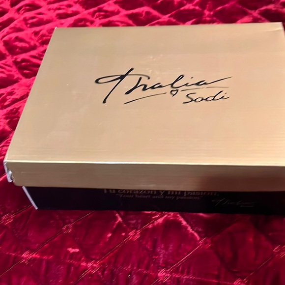 Thalia Sodi Verrda platform sling back Snake Skin pattern Sandals Sz 8M … - Picture 10 of 12